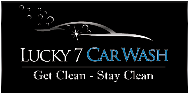 Lucky 7 Car Wash logo