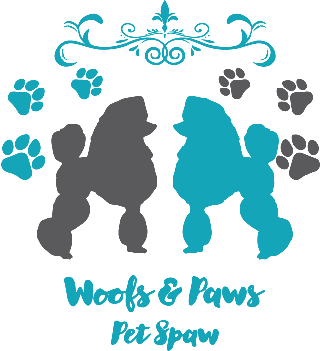 Woofs and Paws Pet Spaw logo