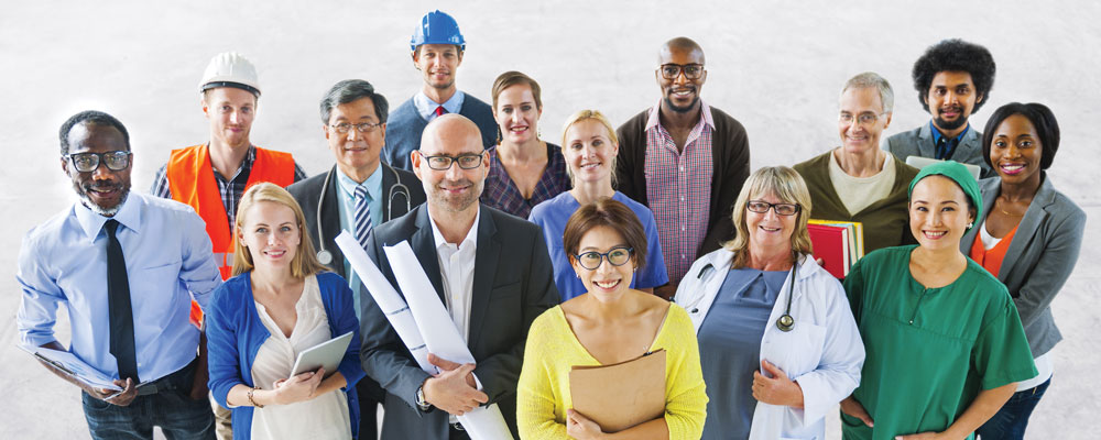 various professionals